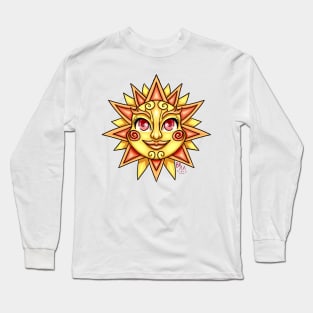 Smiling Sun Long Sleeve T-Shirt